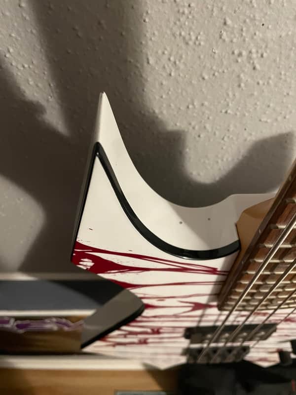 B.C. Rich Warlock Revenge 2011 - Blood splatter | Reverb