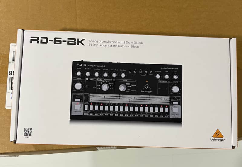 Behringer RD-6 Analog Drum Machine | Reverb Canada