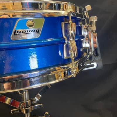 Ludwig - 5x14" Acrolite Snare Drum 1976–1978 - Blue image 7