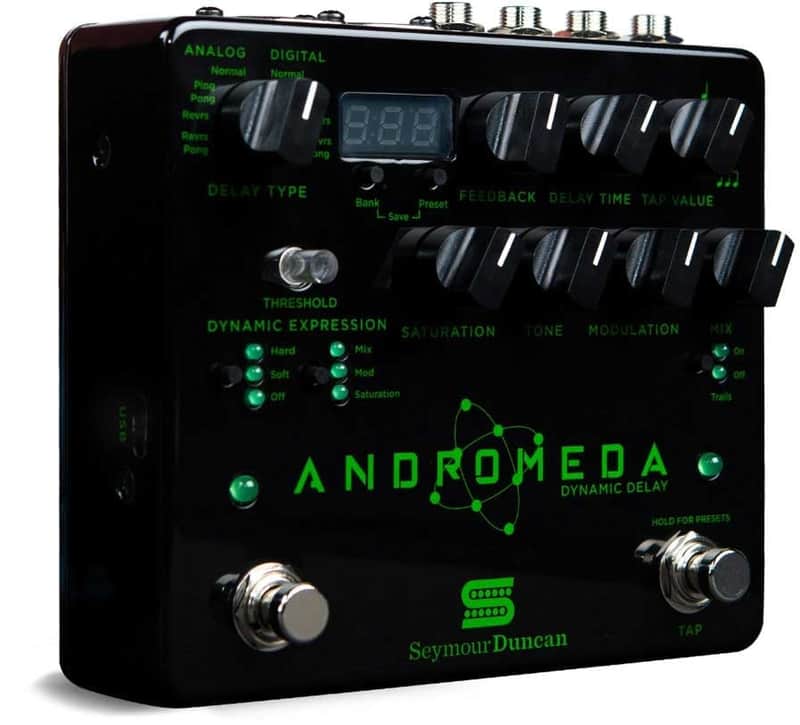 Seymour Duncan Andromeda Dynamic Digital Delay 2010s - Black image 1