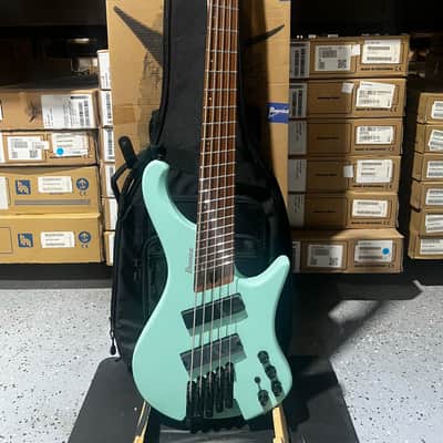 Ibanez Bass Workshop EHB1005MS 5-String Bass Guitar - Sea Foam Green Matte