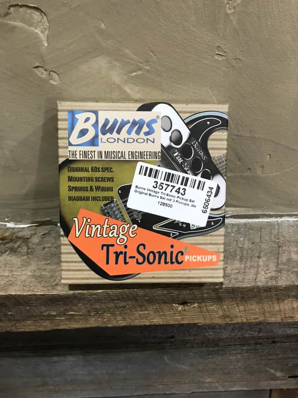 Burns Vintage Tri-Sonic pickups image 1