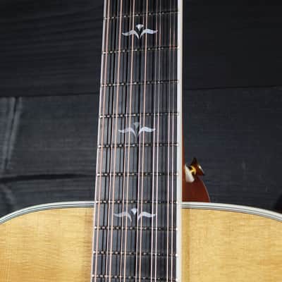 Taylor 655e Quilted Maple Jumbo 12-String w/ Electronics Excellent image 23