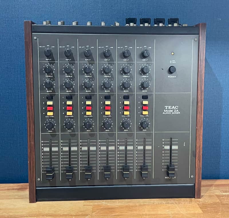 Teac Model 2A Vintage Analog Mixer 6 inputs / Great EQs and Saturation Sound image 1