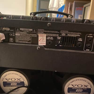 Vox Valvetronix AD100VT 100-Watt 2x12" Digital Modeling Guitar Combo 2005 - 2008 - Black image 3
