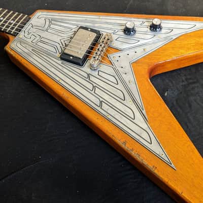Sonicguitars V 59 Korina aged variation 2023 - ON ORDER image 1