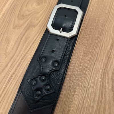Heavy Leather Tony Iommi Custom Cross Tour Guitar Strap Bild 6