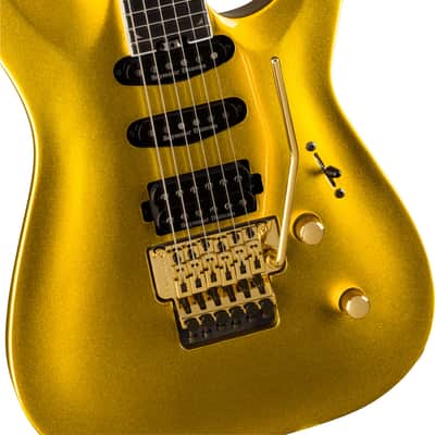 Jackson Pro Plus Series Soloist SLA3 Electric Guitar - Gold Boullion image 4