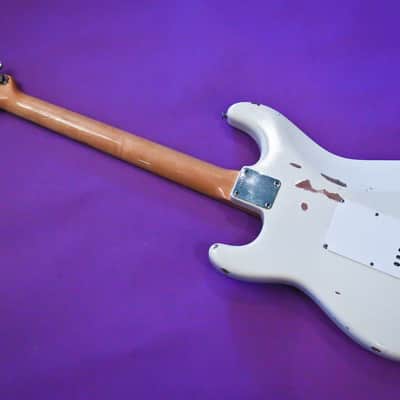 Fender Stratocaster -preowned by JIMI HENDRIX -1963 Olympic White image 11