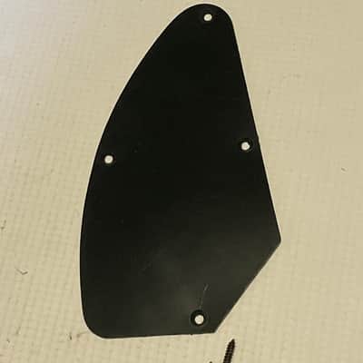 2000's Indonesian Ibanez RG Series Lefty LH Guitar Black Factory Control Electronics Cavity Backplate image 2
