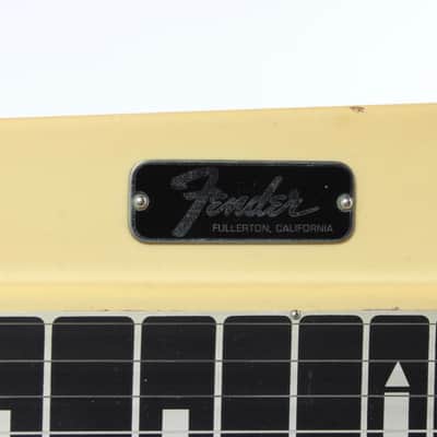 1970 Fender Deluxe 8 olympic white image 1