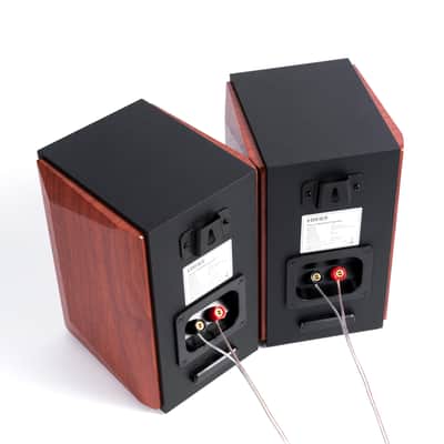 Edifier P17 Passive Bookshelf Speakers - 2-way Speakers with Built-in Wall-Mount Bracket - Pair image 6