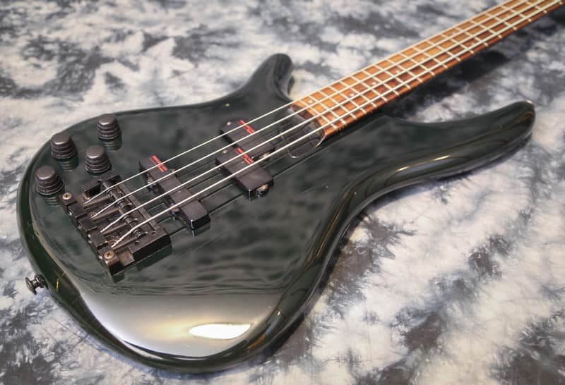 Japan Ibanez SR800 bass left handed 1991 MIJ + hard case image 1