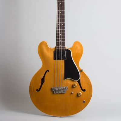 Gibson  EB-2N Electric Bass Guitar (1959), ser. #A-34919, black tolex hard shell case. image 1