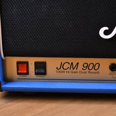 Marshall JCM900 4100 Design Store Bright Blue LTD image 5