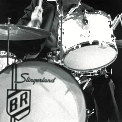 Buddy Rich Drum Co. - David Frangioni Collection, Buddy Rich Classic 5-Piece Kit, 24", 16", 16", 13", 5x14" - White Marine Pearl image 5