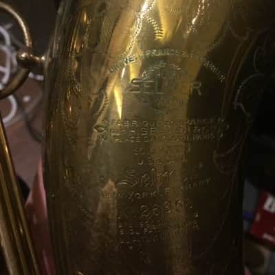 Selmer 1938 Balanced Action Tenor Saxophone - Artist Owned -Benny Goodman's Band image 10