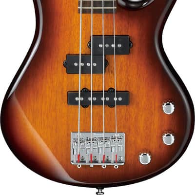 Ibanez GSRM20-BS GIO miKro Electric Bass 4-String - Brown Sunburst image 3