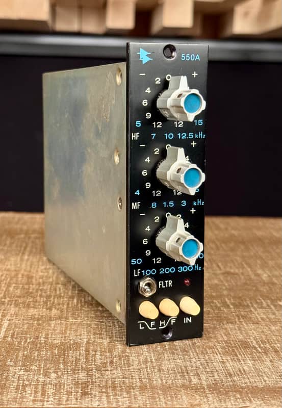 Vintage 1970s API 550A-1 500 Series Equalizer. Similar to 550A. 550 A A-1. Unit 2 image 1