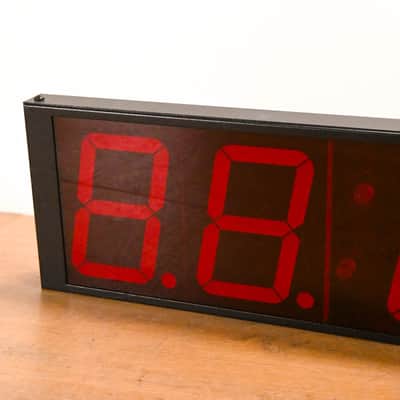 Masterclock TCD44 Time Code Display Studio Clock (NO POWER SUPPLY) CG01UW7 image 3