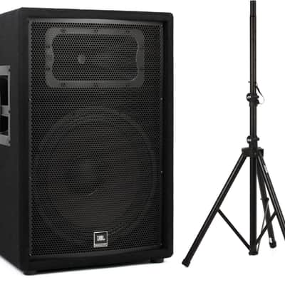 JBL JRX215 1000W 15 inch Passive Speaker  Bundle with On-Stage Stands SS7761B All-Aluminum Speaker Stand - Single image 1