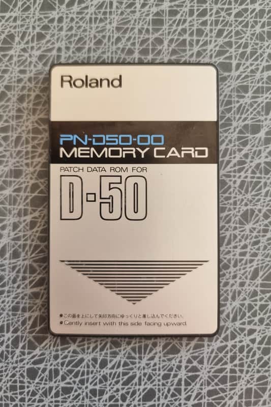 Roland PN-D50-00 Memory Card for D50 / D550 image 1