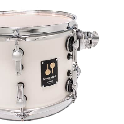 SONOR Momentum Birch Series 10x7.75" Satin Pure White Matte Lacquer Rack Tom Drum | Worldwide Ship | NEW | Authorized Dealer Bild 2