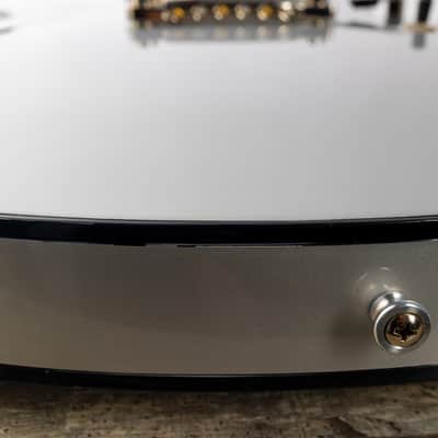 Gibson Custom 61 ES 335 Silver w/Ebony Stinger Gloss NH, Silver  | Demo image 24