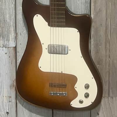 1960's Kay K100 Vanguard Single Pickup, Sunburst , Killer Retro Vintage Old Kay ! image 2