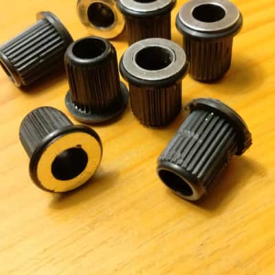 Unknown Vintage Push-In Bushings/Ferrules (x8 for mandolin) 1950's-1970's image 2