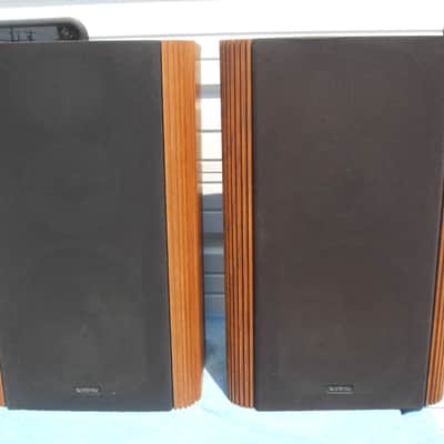 Infinity RS5B Speakers, Walnut, 1984 image 1