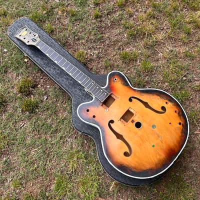 Vintage 1967 Gretsch 6187 Viking Project Husk w/ Case image 2