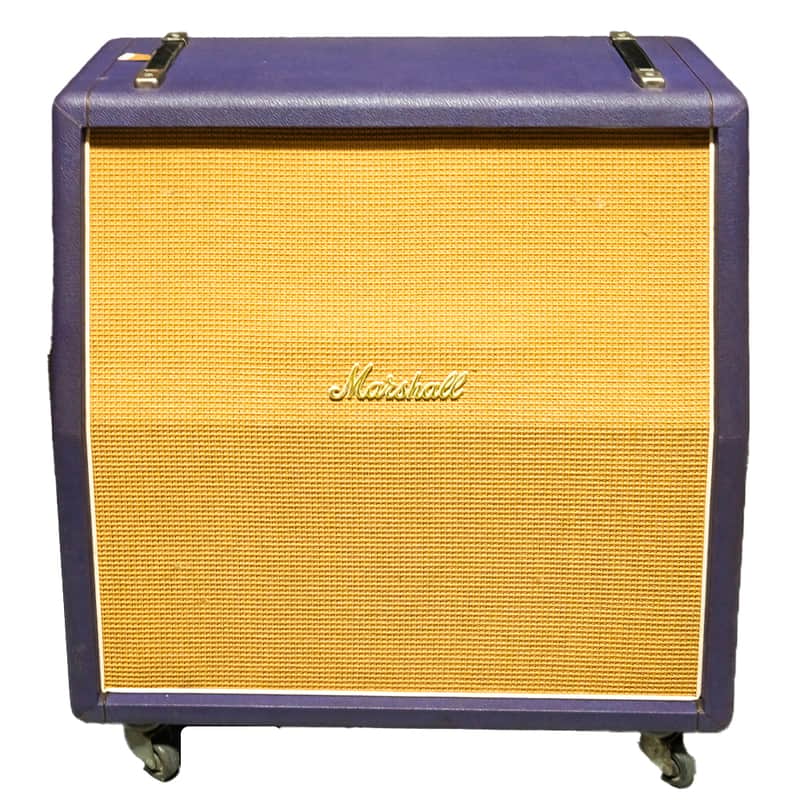 1994 Marshall 1982A LTD 4×12 Loaded Cabinet – Jimi Hendrix Purple Edition image 1