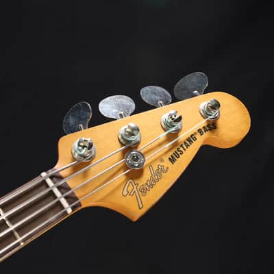 Fender JMJ Road Worn Mustang Bass Black 956 image 4