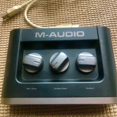 M-Audio Fast Track USB Audio Interface 2000s - Gray image 2