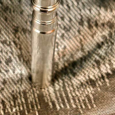 Bach Mt. Vernon trumpet mouthpiece #3. Mt. Vernon Bach 1957 - Silver image 4