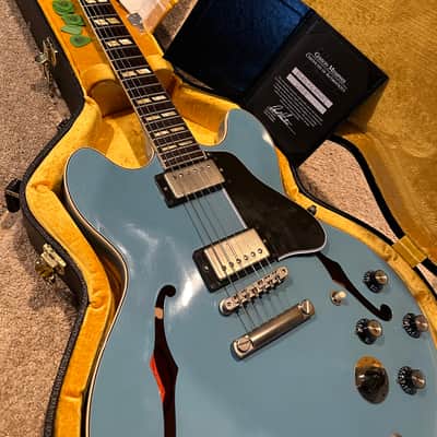 Gibson Memphis '64 ES-345 2016 - Frost Blue VOS image 2