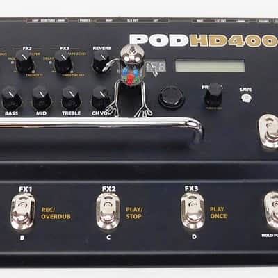 Line 6 Pod HD400 Guitar Modeling Processor Preamp + Top Zustand + Garantie image 6