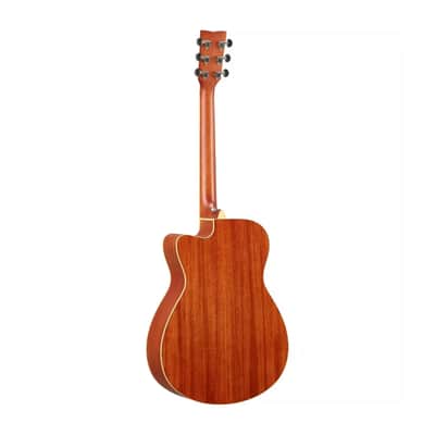 Yamaha FSC-TA TransAcoustic Concert Cutaway Acoustic-Electric Guitar - Brown Sunburst image 5