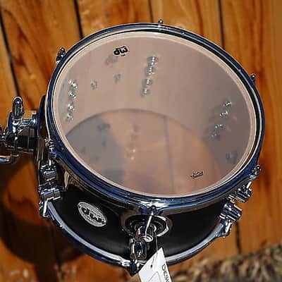 DW Design Series Black Satin 6.5" x 10" Maple Shell Tom | 10" Tom image 2