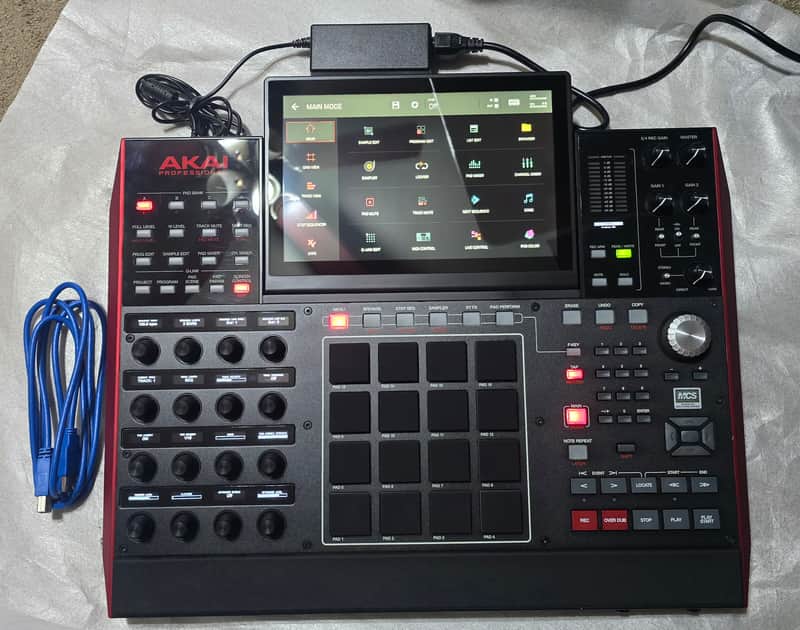 Akai MPC X Standalone Sampler / Sequencer 2017 - Present - Black imagen 1