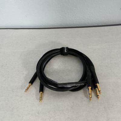 Mogami Snake 2 TRS 1/4" Gold - 4 TS 1/4" Gold Neutrik - 8 feet. image 5