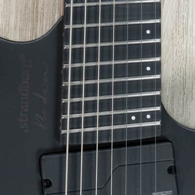 Strandberg Boden Metal NX 7 7-String Multi-Scale Headless Guitar, Black Granite image 10