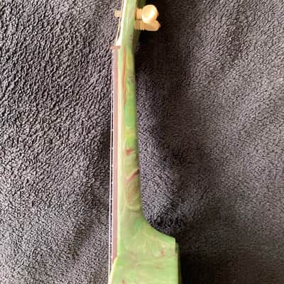 Green Maccaferri Islander Soprano Ukulele 1950s image 15