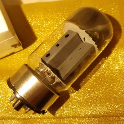 G.E Pair (2) 6550A AT1000 TESTED Vacuum Tubes USED matched pair Beam Power 42 Watt 1970s image 9