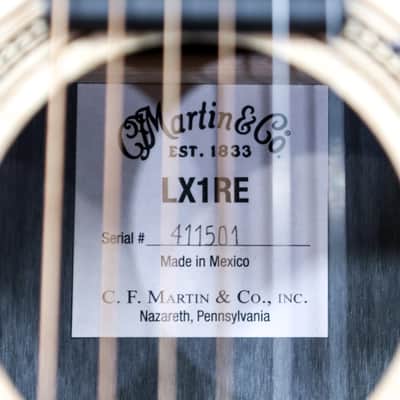 Martin LX1RE Little Martin Series Modified 0-14 Fret Acoustic Electric Guitar w/Bag image 10