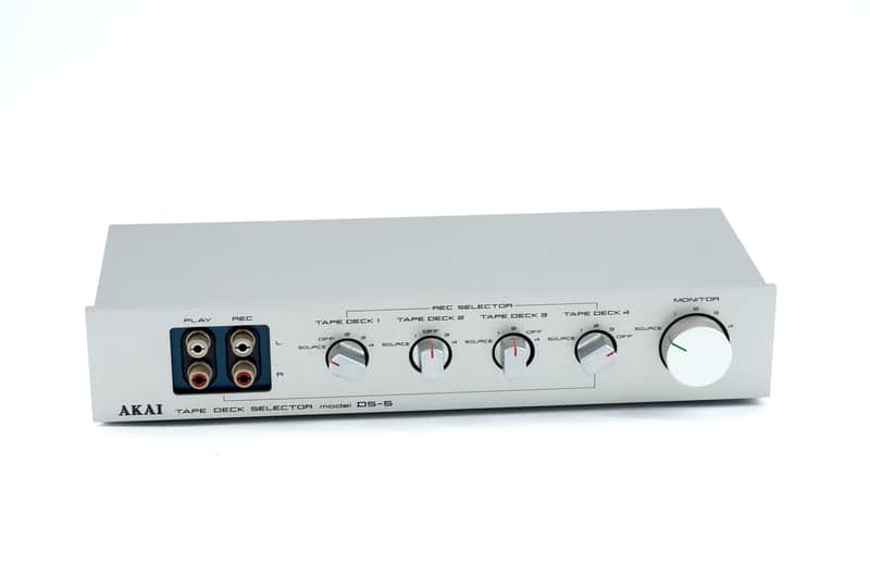 Akai DS-5 Tape Deck Selector Used Silver tracking image 1