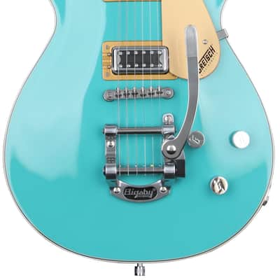 Gretsch G5232T Electromatic Double Jet FT Electric Guitar with Bigsby - Calcos Green image 1