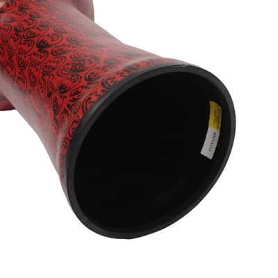 Toca TF2DM-14RMB Freestyle II 14" Mechanically Tuned Djembe with Bag - Red Mask image 3