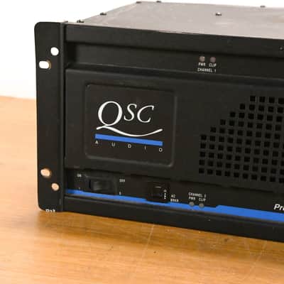 QSC USA 1300 2-Channel Power Amplifier CG01XYX | Reverb